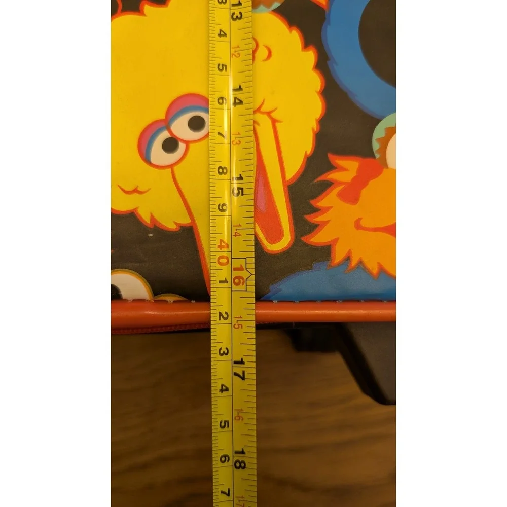 Sesame Street Suitcase, Overnight Bag, Carry On, Elmo, Cookie Monster, Big Bird